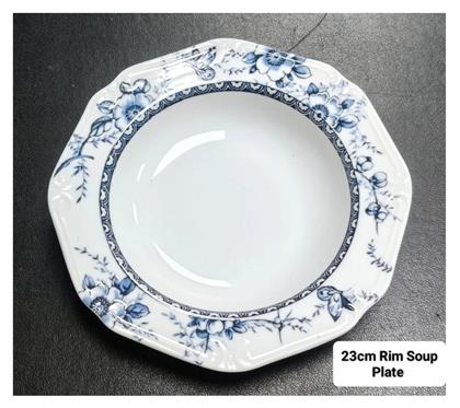Oriana Ferelli Πιάτο Βαθύ Μπλε 23cm
