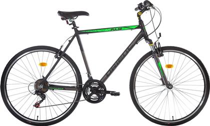 Orient Pulse 28'' Μαύρο/Πράσινο Ποδήλατο Trekking με 21 Ταχύτητες από το Plus4u