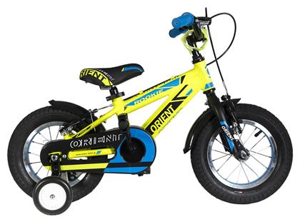 Orient Rookie 12'' Παιδικό Ποδήλατo BMX με Σκελετό Αλουμινίου Κίτρινο από το BlablaToys