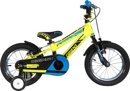 Orient Rookie 14'' Παιδικό Ποδήλατo BMX με Σκελετό Αλουμινίου (2021) Κίτρινο