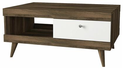 Τραπεζάκι Σαλονιού Hios 100x65x47cm Καφέ