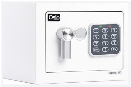 Osio Χρηματοκιβώτιο με Ψηφιακό Κλείδωμα και Κλειδί, Ξενοδοχείου Διαστάσεων Μ23xΠ17xΥ17cm με Βάρος 3.5kg OSB-1723WH