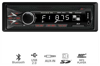 Osio Ηχοσύστημα 1 DIN με Bluetooth, USB & AUX από το e-shop