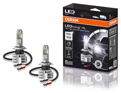 Osram Λάμπες Αυτοκινήτου LEDriving HL H7 LED 6000K Ψυχρό Λευκό 12-24V 14W 2τμχ από το Saveltrade