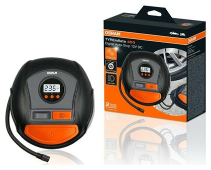 Osram Τρόμπα Αυτοκινήτου Tyreinflate 450 80PSI με Καλώδιο Αναπτήρα 12V από το Saveltrade