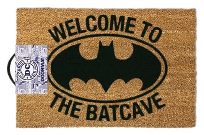 Out of the Blue Πατάκι Εισόδου από Κοκοφοίνικα Welcome To The Batcave Μπεζ 40x60εκ. από το EasyU