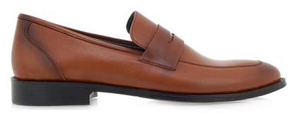 OZIYS LOAFERS P560A5002532 - ΤΑΜΠΑ ΔΕΡΜΑ OZT 22500-TOBACCO LEATHER από το Tsakiris Mallas