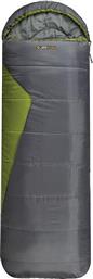 OZtrail Sleeping Bag Μονό 3 Εποχών Blaxland Hooded Grey/ Green από το Esmarket