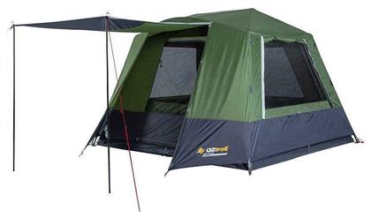 OZtrail Fast Frame 6 Αυτόματη Σκηνή Camping Igloo Πράσινη με Διπλό Πανί 3 Εποχών για 6 Άτομα 300x280x195εκ. από το Esmarket