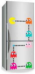 Pacman, Mini Fridge Sticker, Αυτοκόλλητα ψυγείου, Small (40x29)