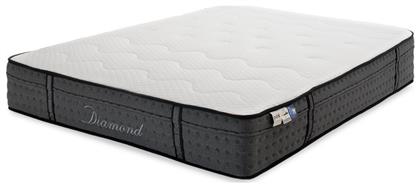 Pakketo Diamond Μονό x200x27cm με Ανεξάρτητα Ελατήρια