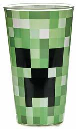 Paladone Minecraft Creeper Ποτήρι από Γυαλί σε Πράσινο Χρώμα 450ml