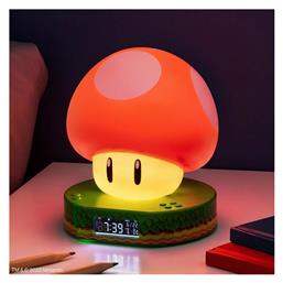 Paladone Ψηφιακό Ρολόι Επιτραπέζιο με Ξυπνητήρι Nintendo Super Mushroom PP10064NN από το BlablaToys