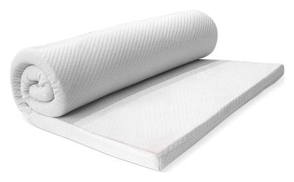 Palamaiki Ανώστρωμα White Comfort Μονό Memory Foam Eμποτισμένο με Αλόη , Αποσπώμενο Κάλυμμα & Λάστιχα Εφαρμογής 100x200x4εκ. από το Katoikein