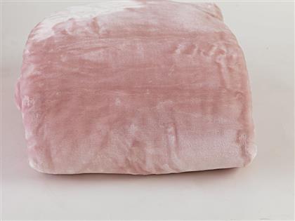 Palamaiki Dream Velour Κουβέρτα Βελουτέ Υπέρδιπλη 220x240εκ. Pink από το 24home