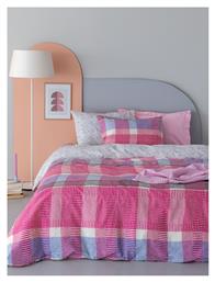 Palamaiki Σετ Μονό 3τμχ 110x200+30εκ. με Λάστιχο Fashion Life FL6193 Φούξια