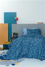 Palamaiki Σετ Σεντόνια Comet 170x260cm Blue