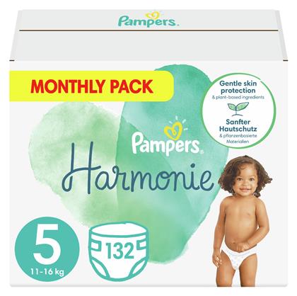 Pampers Harmonie No. 5 για 11-16kg 132τμχ
