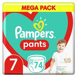 Pampers Pants No. 7 για 17+kg 74τμχ από το Pharm24