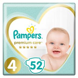 Pampers Premium Care No. 4 για 9-14kg 52τμχ