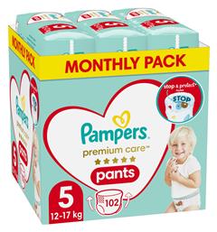 Pampers Premium Care No. 5 για 12-17kg 102τμχ