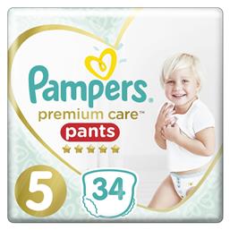 Pampers Premium Care No. 5 για 12-17kg 34τμχ