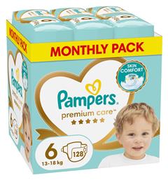 Pampers Premium Care No. 6 για 13-18kg 128τμχ