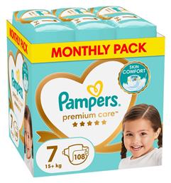 Pampers Premium Care No. 7 για 15+kg 108τμχ