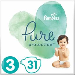 Pampers Pure Protection No 3 (6-10Kg) 31τμχ από το e-Fresh