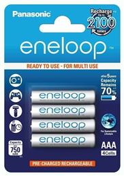 Panasonic Eneloop AAA 750mAh 1.2V 4τμχ