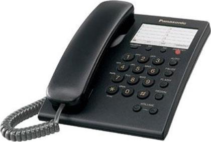 Panasonic KX-TS550 Ενσύρματο Τηλέφωνο Γραφείου Μαύρο