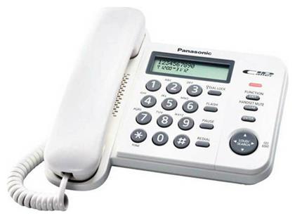 Panasonic KX-TS560 Ενσύρματο Τηλέφωνο Γραφείου Λευκό