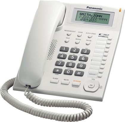 Panasonic KX-TS880 Ενσύρματο Τηλέφωνο Γραφείου Λευκό από το e-shop