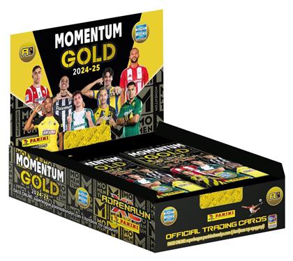 Panini Superleague 2025 Adrenalyn Momentum Gold Display 10 Packs 6 Cards Per Pack