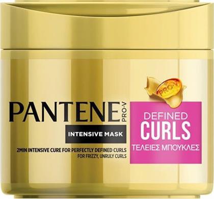 Pantene Defined Curls Intensive Μάσκα Μαλλιών για Επανόρθωση 300ml από το Esmarket