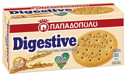 Παπαδοπούλου Μπισκότα Μπισκότα Digestive 35% Λιγότερα Λιπαρά 250gr