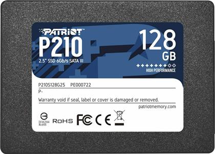 Patriot P210 SSD 128GB 2.5'' SATA III από το e-shop
