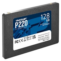 Patriot P220 SSD 128GB 2.5'' SATA III