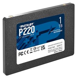 Patriot P220 SSD 1TB 2.5'' SATA III