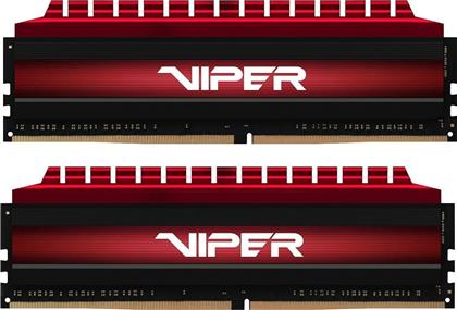 Patriot Viper 4 Series 16GB DDR4 RAM με 2 Modules (2x8GB) και Συχνότητα 3200MHz για Desktop