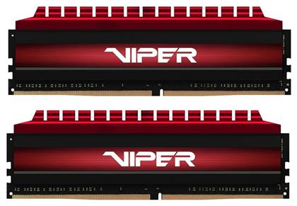 Patriot Viper 4 Series 16GB DDR4 RAM με 2 Modules (2x8GB) και Ταχύτητα 3200 για Desktop