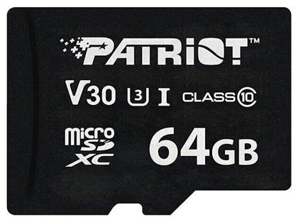 Patriot VX Series SDXC 64GB Class 10 U3 V30 UHS-I