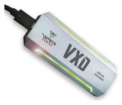 Patriot VXD Θήκη για Σκληρό Δίσκο M.2 PCI Express με σύνδεση USB 3.2 σε χρώμα από το e-shop