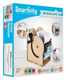 Smartivity Παιχνίδι Κατασκευών Ξύλινo Retroscope: Φτιάχνω Κινούμενα Σχέδια για Παιδιά 8+ Ετών