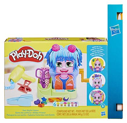 Παιχνιδολαμπάδα Play-Doh Hair Stylin Salon για 3+ Ετών Hasbro από το Toyscenter