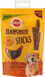 Pedigree Ranchos Λιχουδιές σε Stick Σκύλου με Κοτόπουλο 60gr
