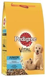 Pedigree Vital Protection 2kg Ξηρά Τροφή για Κουτάβια Μεσαίων Φυλών με Ρύζι και Κοτόπουλο από το Plus4u