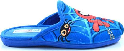 Παιδική Παντόφλα για Αγόρι Natalia Spider Man Υφασμάτινη Χρώματος Μπλε 7035 από το SerafinoShoes