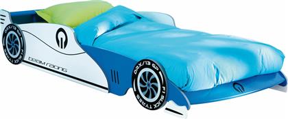 Παιδικό Κρεβάτι Αυτοκίνητο Μονό για Στρώμα 90x190cm Μπλε Formula 1