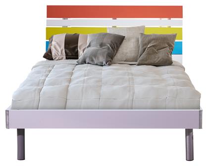 Παιδικό Κρεβάτι Ημίδιπλο για Στρώμα 120x200cm Πολύχρωμο Swift